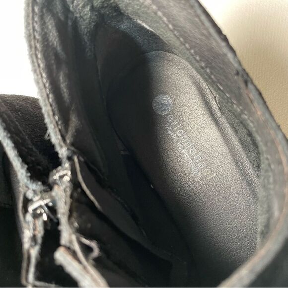 Eric Michael black suede ankle booties size 40 9.5 - Picture 5 of 12